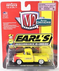 1958 GMC 100 STEPSIDE EARL'S PERFORMANCE PLUMBING DIE-CAST 1:64 SCALE - Picture 1 of 4
