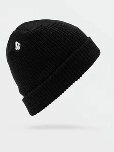 Volcom Full Stone Beanie - Black - New - Picture 1 of 2