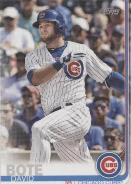 2019 Topps Mini - David Bote #86