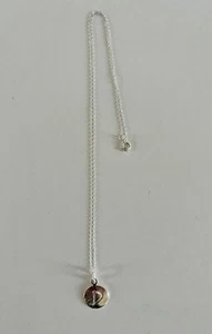 Robert Lee Morris  Sterling Silver Initial "D" Necklace - Picture 1 of 2