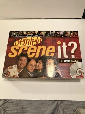Seinfeld Edition Scene It? DVD Board Game: NEW  SEALED! Mattel 2008 - Image 1 of 4