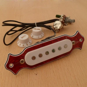 Acoustic Guitar Sound Hole Pickup Pre-Wired Pickup Set Up Pots Knobs - Picture 1 of 11