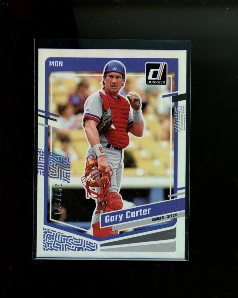 2023 Panini Donruss Stat Line Career #191 Gary Carter /371 - Image 1 of 1