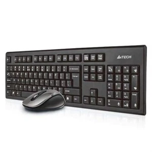 4711421871341 A4Tech 7100N desktop keyboard Mouse included RF Wireless QWERTY En - Picture 1 of 1