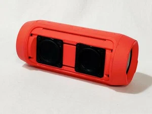 JBL Charge 2 RED Phone/Tablet/Microphone Wireless Bluetooth Speaker NO COVER - Picture 1 of 3