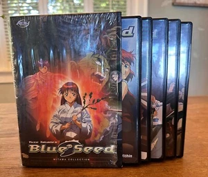Yuzo Takada's Blue Seed 9 Mitama Collection DVD 5 Disc Box Set Anime (39G - Imagen 1 de 1