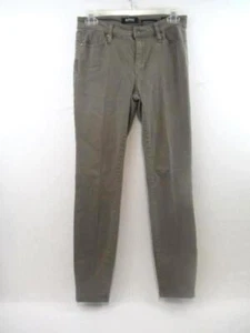 Buffalo David Bitton Avalon Jean Pantalones Verdoso Gris Ajustado Elástico Mujer - Imagen 1 de 5