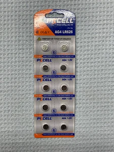 10 Pack AG4 377 SR626SW LR66 LR626 1.5V Button Battery FRESH Free Ship US - Picture 1 of 1