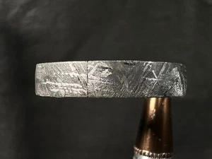 GIBEON Meteorit Ring - Größe 14,5 - Meteorit Ring Herren, Ehering, A 51229 - Bild 1 von 5