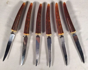 Lifetime Cutlery Steak Knife Set Of Six Made In Sheffield England StainlessSteel - Picture 1 of 6