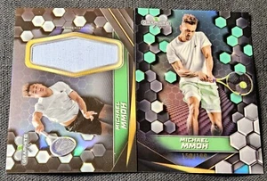 2024 Topps Graphite Tennis Relic Michael Mmoh Aqua /199 Refractor #GR - Picture 1 of 2