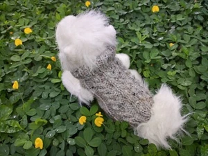 XXS handmade knit dog sweater - Picture 1 of 1