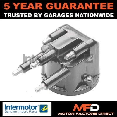 Intermotor Distributor Cap Fits Renault Clio 19 21 Safrane 25 1.8 2.0 2.1 - Image 1 of 2