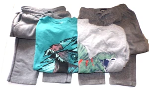 4 CT 2 BOY REX 12 tees 2 drawstring stretch sweatpants Ath/Wor 8R Oshkosh 10R R1 - Picture 1 of 6