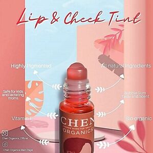 Organic Lip and Cheek Tint (10ml) By Chen Organics USA