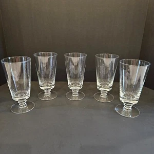 (5) Vintage Heisey Beer Pub Glasses  (#167) - Picture 1 of 6