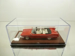 GLM 131001 IMPERIAL CROWN CONVERTIBLE 1960 -RED 1:43- GOOD IN SHOWCASE - Imagen 1 de 8