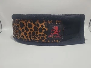 Vintage Leopard Print Shred Alert Ski Snowboard Headband Womens M/L - Picture 1 of 4