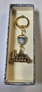 Vintage Belle Of Louisville Steamboat Keychain Key Ring Fob - Picture 1 of 4