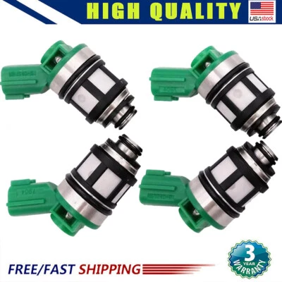 Juego de 4 inyectores de combustible para Nissan 2010-2014 NP300 2002-2004 Xterra 166001S700 EE. UU. Foto 1 de 4