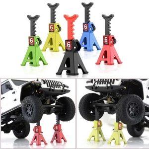 Adjustable Mini 6T Jack Stands for 1/18 1/24 RC Crawler SCX24 AX24 TRX4M FCX24 - Picture 1 of 20