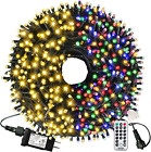 165Ft 500 Led Christmas Lights Outdoor 3 In 1 Color Changing Christms Tree Ligh