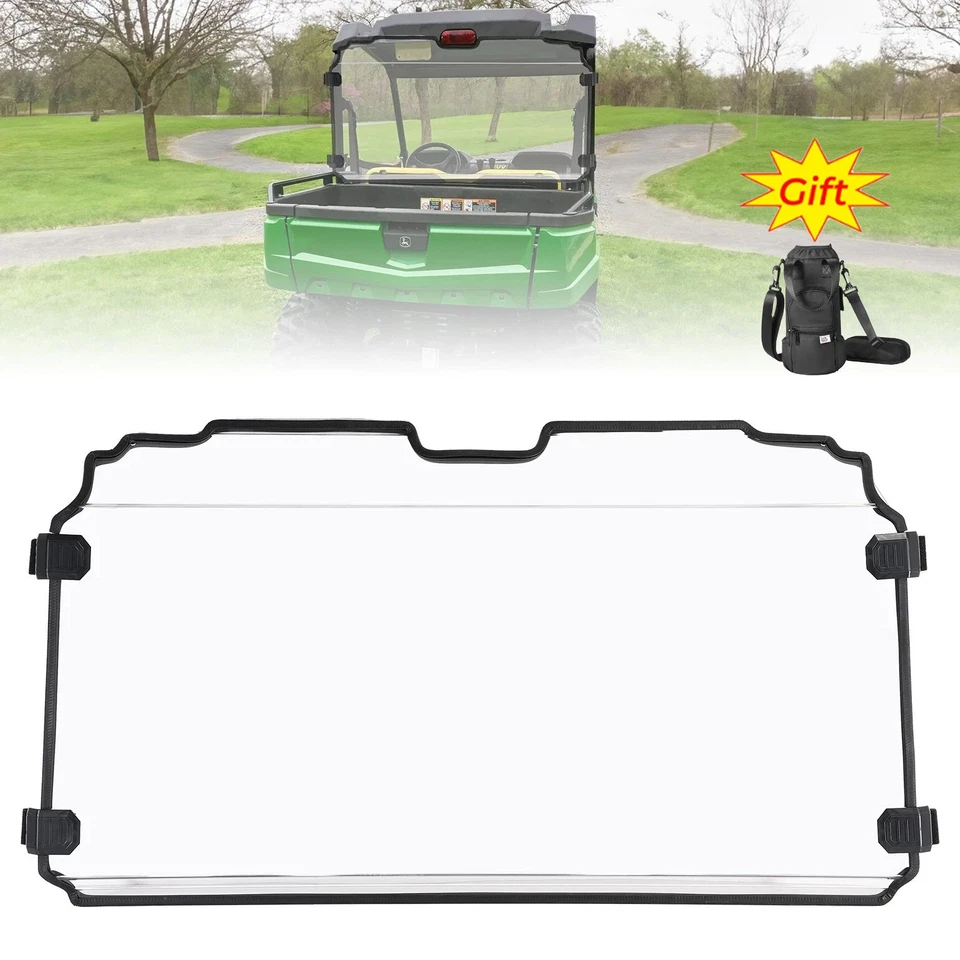 Parabrisas trasero ventana trasera para Gator XUV 550 560 590i/E/M RSX860i RSX850i Sport Foto 1 de 4