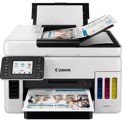 Canon GX6050 Multifunzione InkJet a Colori Stampante Scanner Copiatrice A4 Wi-Fi - Immagine 1 di 4