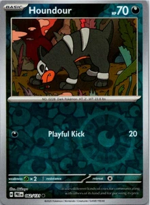 Pokémon Houndour 062/131 Evoluciones Prismáticas Común Casi Nuevo Holograma Inverso - Imagen 1 de 1