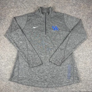 Nike Dri Fit Kentucky Wildcats maglia da corsa 1/2 zip pullover grigio donna XL - Foto 1 di 14