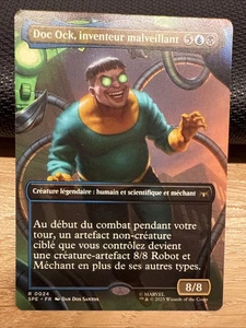 MTG SPM SPE Borderless Scene — Doc Ock, Evil Inventor FR — NM French - Picture 1 of 1