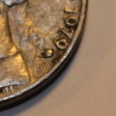 1979 (1079?) D Filled D Jefferson Nickel, Excellent Example - Image 1 of 3