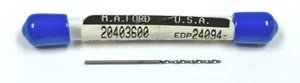 Carbide Jobber Length Drill #64 (.036") 118 Degree MA Ford 24094 - Picture 1 of 1