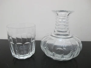 WILLIAM YEOWARD Crystal JENKINS Inez Small Wine CARFAFE & Tumbler Glass Set - Picture 1 of 6