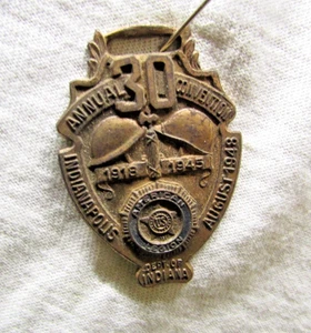 NEW LISTING -Vintage Watch Fob - 1948 - American Legion - Indianapolis (A162 - Picture 1 of 4