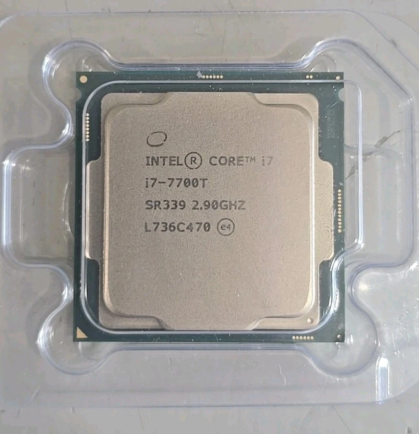 Procesador Intel Core i7-7700T 2,9 GHz Socket LGA1151 cuatro núcleos SR339 Foto 1 de 2