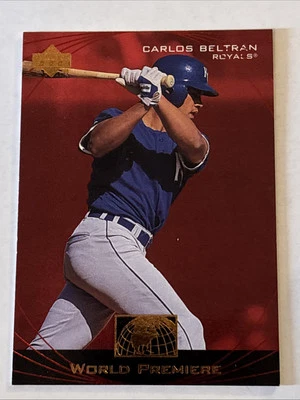 1999 Upper Deck Ovation World Premiere Carlos Beltran #64 - Image 1 of 2