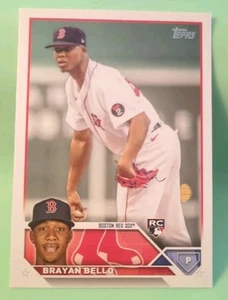 2023 Topps Serie 1 - Brayan Bello #185 (RC) - Medias Rojas de Boston - Imagen 1 de 2