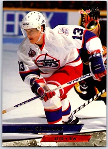 93-94 FLEER ULTRA 2ND YEAR - TEEMU SELANNE #48 WINNIPEG JETS - Picture 1 of 2