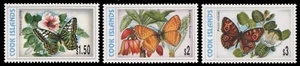 Islas Cook 1998 - Mi-N.o 1484-1486 ** - Estampillada sin montar o nunca montada - Mariposas / Mariposa - Imagen 1 de 1
