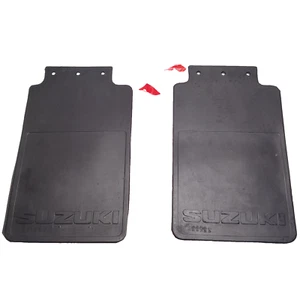 Pair Fit For Suzuki JIMNY SAMURAI SJ410 SJ413 SIERRA MARUTI Rear Mud Flap NEW - Picture 1 of 6