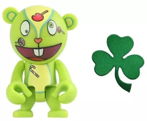 Nutty Happy Tree Friends Trexi Figure Bundle with Shamrock Embroidered Patch - Picture 1 of 4
