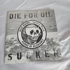 Jello Biafra 7" vinyl record die for oil - Picture 1 of 4