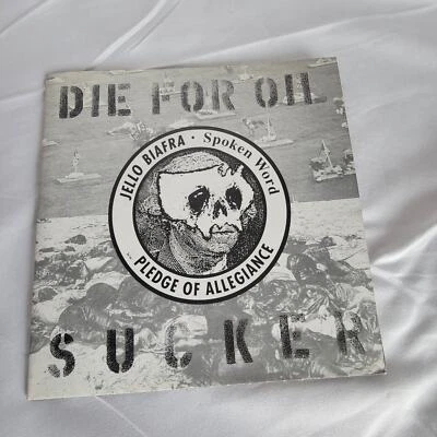 Jello Biafra    7" vinyl record die for oil Foto 1 de 4
