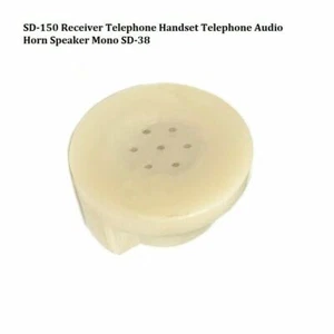 SD-150 Receptor Teléfono Auricular Teléfono Audio Bocina Altavoz Mono SD-38 - Imagen 1 de 5