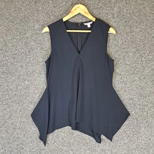 Country Road Womens Blouse Top Size S Small Navy - Picture 1 of 8