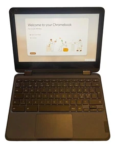 Lenovo 500E Gen 3 11.6" Tactile Chromebook N5100 Quad 4GB 32GB ( Voir Photos) - Photo 1/6