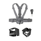 For DJI Osmo Pocket 3 Camera Bracket Chest Strap + Fixed Case Holder Accessories