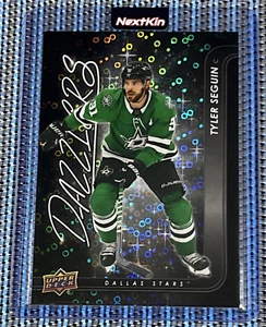 2024-25 Upper Deck Series 1 #DZ-34 Tyler Seguin Black Dazzlers Stars SSP INSERT - Picture 1 of 2