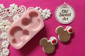 Mickey Minnie Cake Silicone Mold Food Cake Decoration Candy Cupcake (FDA) - Picture 1 of 3